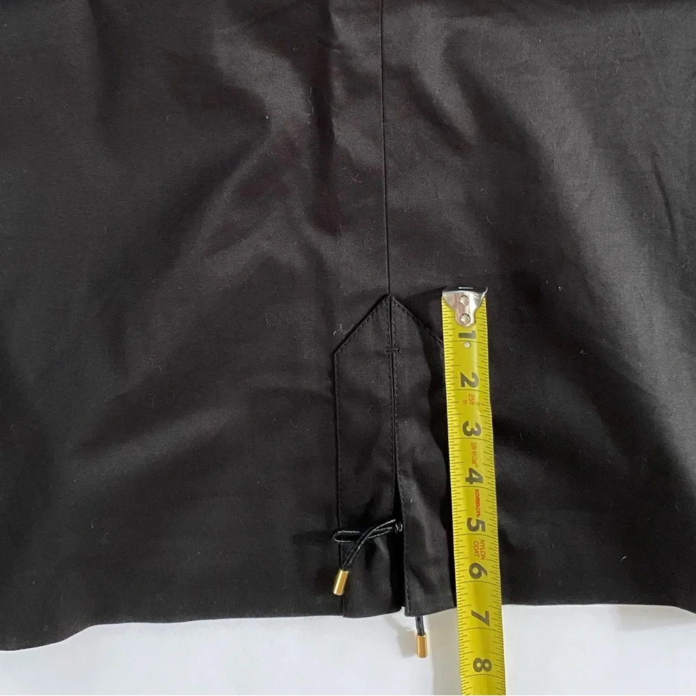 ESCADA Escada Skirt Black Pencil Cotton Skirt NWOT size Large size 44 - Picture 13 of 15